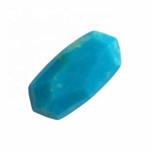 טורקיז פיאות סגלגל קרושון חן מכויל גודל טורקיז סגלגל פיאות קרושון שטוח בחזרה אבנים - Product Image 6