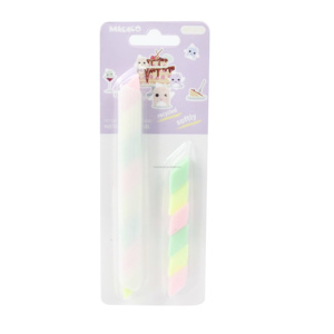 Stylo gomme <span class=keywords><strong>Kawaii</strong></span> à dégradé pastel avec recharge, gomme en caoutchouc recyclé souple pour étudiants et fournitures de bureau - Product Image 1
