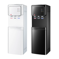 Dispensador de enfriador de agua independiente frío y caliente de carga superior de alta calidad con refrigeración por compresor