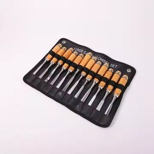 New Arrival 12-Piece DIY Grade Wood <strong>Chisel</strong> Tool Set Paring <strong>Chisels</strong> for Woodworking and Carving - Product Image 2