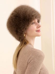 Chapeau Bob d'Hiver de Luxe pour Femme, en Polaire Douce, Idéal pour les Voyages et les Activités de Plein Air – Vente en Gros, Haute Qualité - Product Image 6
