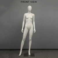 Maniquí de cuerpo completo para mujer, maniquí femenino de pecho y grasa de talla grande, Color blanco, 180cm, a la moda