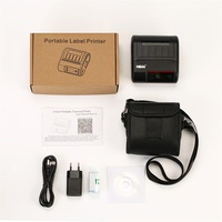 Impresora Térmica de Etiquetas de Códigos de Barras Portátil, con Soporte para Códigos QR 1D y 2D, USB+, Velocidad de Impresión Rápida de 70 mm/s, Disponible al por Mayor
