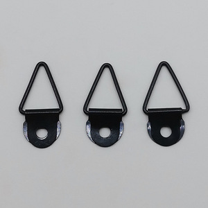 High-Leg Hanging Hook Triangular Iron Hardware <b>For</b> Photo <b>Frame</b> Calligraphy <b>Painting</b> Mounting Backboard Concealed Hook - Product Image 3