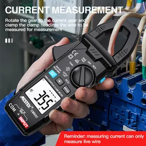 Tester Digital Multimeter Digital Clamp Multimeter AC Current Voltage Voltmeter Frequency Tester Auto Range 600A 600V Pinza Amperimetrica Clapm Meter