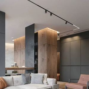 New Modern Design Aluminum Magnetic Track <b>Light</b> System New Release LED Track Rail <b>Light</b> Accessories 90 Degree <b>Angel</b> L Connector - Product Image 6