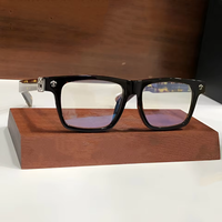 Nouvelles montures de lunettes de lecture en verre, design moderne, en acétate, avec verres personnalisables sur ordonnance, pour hommes et femmes