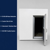 Couvercle d'insonorisation acoustique pour pompes/ventilateurs/compresseurs avec ventilation et dissipation thermique, directement de l'usine