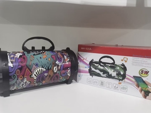 Altavoz Inalámbrico con Luz LED, Lector de Tarjetas USB y SD, Radio FM con Búsqueda de Canales, Comunicación BT, Excelente Regalo para Niñas y Niños - Product Image 3