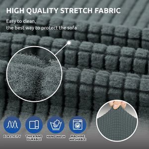 All'ingrosso moderno <span class=keywords><strong>copridivano</strong></span> ad angolo elasticizzato Set di <span class=keywords><strong>fodera</strong></span> in velluto lavabile <span class=keywords><strong>fodera</strong></span> per divano con fondo elastico antiscivolo - Product Image 5