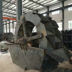 Sand <b>Washer</b> Wheel Type For Sand Processing Plant With Ac Motor Black Color - Product Image 1