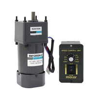 BringSmart 5M120GN-C 120W 200 tr/min ac monophasé miniature avant et arrière 220V 230V ac motoréducteur avec régulateur de vitesse