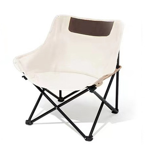 เก้าอี้พับ Orsef Moon Chair สำหรับใช้งานกลางแจ้ง ขนาด 45x45x68 ซม. โครงเหล็ก เหมาะสำหรับชายหาด ตั้งแคมป์ ปิกนิก - Product Image 3