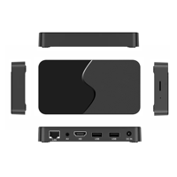 Decodificador Holabox V96plus Allwinner H618 con Decodificación 8K, Android 15.0, WiFi6 de Doble Banda, Control Remoto BT, Personalización ODM OEM