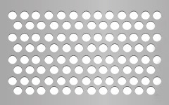 Tôle perforée en acier inoxydable et aluminium, revêtement en poudre, personnalisable, légère, soudage, découpe - Product Image 3