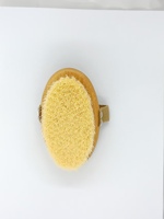 Brosse de bain écologique à manche en bambou Épurateur et éponge pour le corps