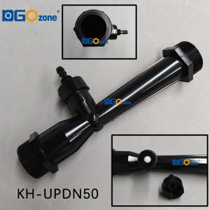 DGOzone Injecteur Venturi 3/4 Tube avec corps UPVC pour dosage d'engrais agricole Étang à haut volume et aération d'aquaculture - Product Image 1
