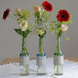 Gran oferta, botellas de <span class=keywords><strong>vino</strong></span> de vidrio de 500ml <span class=keywords><strong>con</strong></span> tapón de rosca de polímero de madera, tapas vacías de elaboración casera para <span class=keywords><strong>vino</strong></span> - Product Image 6
