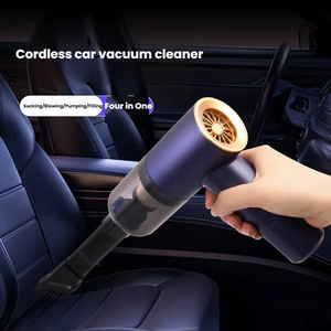 Mini aspirador de polvo inalámbrico integrado de soplado y succión de coche portátil, plumero de aire eléctrico de mano - Product Image 5