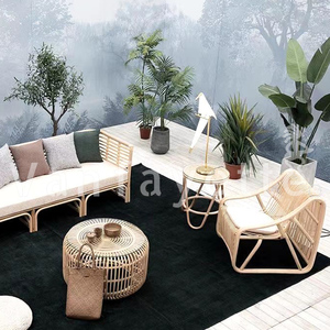 Wico Ins Sang Trọng Trong Nhà Ghế Đơn Ghế Bộ Sưu Tập Cho Khách Sạn Thiết Kế Nội Thất 2 Chỗ Ngồi Mía Sofa Thực Bahama Mây Ghế - Product Image 3