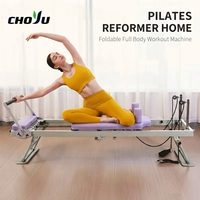 Lit de Pilates pliable réglable et portable avec design peu encombrant pour la maison et l'entraînement en studio