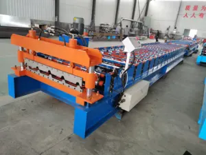 Cold Roll Forming Machine Trapezoidal Roofing Iron Sheet Making Machine Line