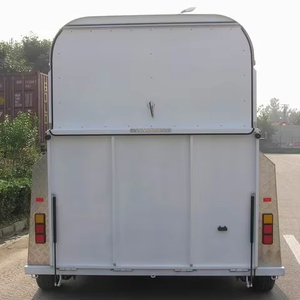 Remolque de Lujo para Dos Caballos con Carga Recta y Armario, Estándar Europeo - Product Image 1