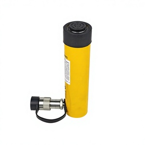 Gato hidráulico portátil de carrera larga RC-108, 10 toneladas, carrera de 203 mm, cilindro de acción simple, similar a ENERPAC, para mantenimiento ferroviario - Product Image 1
