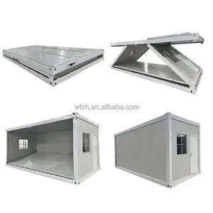 Low Cost Prefabricated Homes Prefab <b>House</b> Foldable Container <b>House</b> Modular Folding Container <b>House</b> Office Mall - Product Image 1