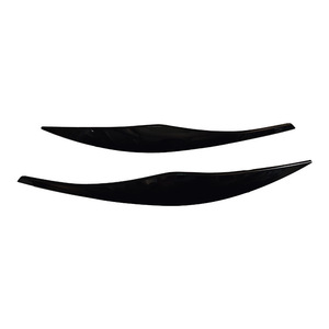 Bmw 3 Series E90 Headlight Eyebrow Stickers Abs <b>Material</b> 2005 2011 Models <b>Glue</b> Tape Installation - Product Image 5