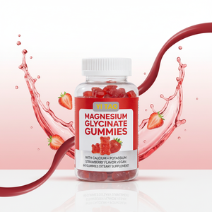 Bonbons mous à la glycine et au magnésium OEM/ODM - Apaise les émotions, réduit le stress, soutient l'immunité et l'énergie, et sont un complément alimentaire. - Product Image 1