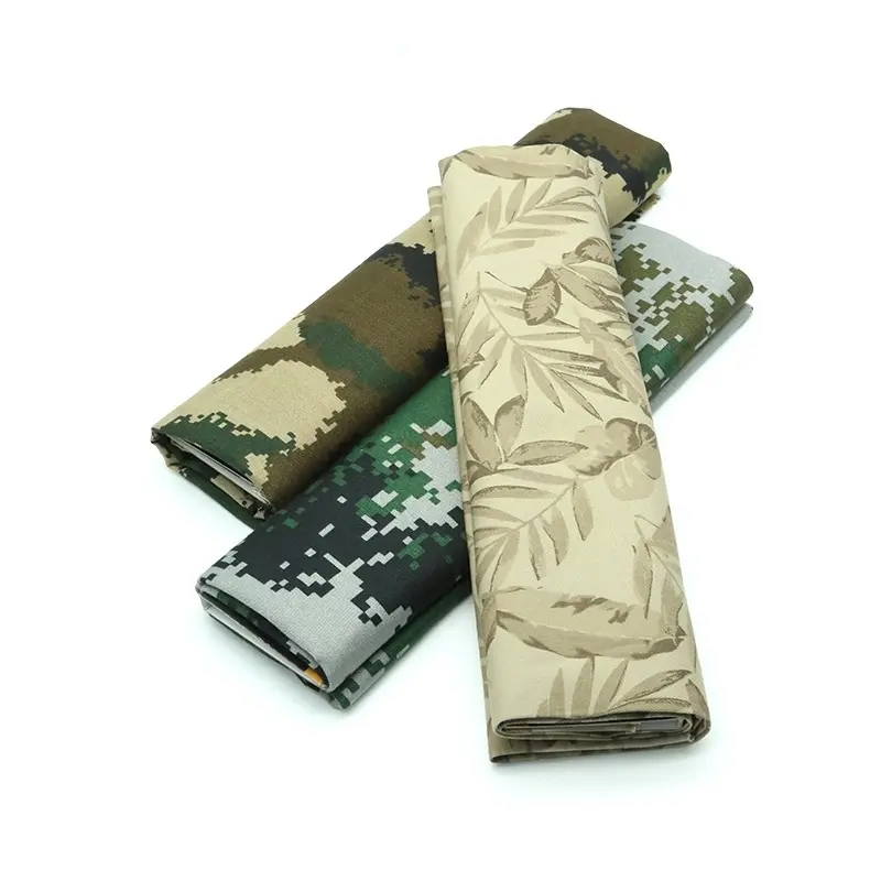 Giá rẻ Polycotton T/C 80/20 110*76 100gsm 57/58 ''ngụy trang không thấm nước in Polyester cotton Camo đồng phục bảo hộ lao động vải