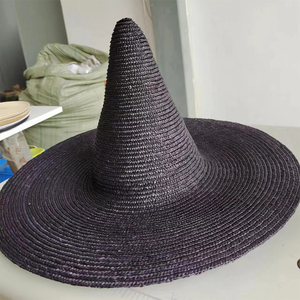 <span class=keywords><strong>Cappello</strong></span> da <span class=keywords><strong>Mago</strong></span> Retrò a Punta con Tesa Larga in Paglia di Grano, <span class=keywords><strong>Cappello</strong></span> da <span class=keywords><strong>Mago</strong></span> per Spettacoli, Sfilate e Halloween - Product Image 5