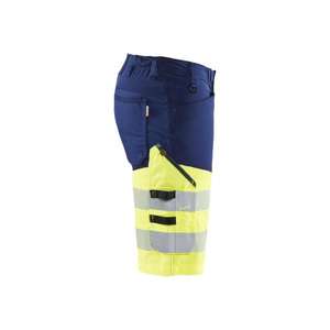 BLAKLADER - 154118118933C56 <b>Hi</b>-<b>Vis</b> <b>shorts</b> stretch Navy blue/Yellow - EAN 7330509692073 <b>HI</b>-<b>VIS</b> WORKWEAR - Product Image 4