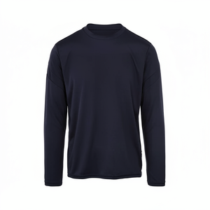 Rashguard de fitness à manches longues à séchage rapide, double couche, extensible dans 4 directions, avec couche intérieure de compression musculaire pour le soutien, idéal pour le MMA - Product Image 1