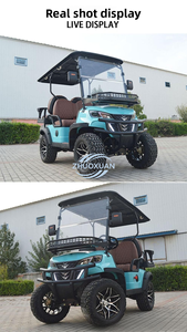 Carrito de golf eléctrico de alta resistencia y funcionamiento suave para villas, residencias y turismo. - Product Image 6