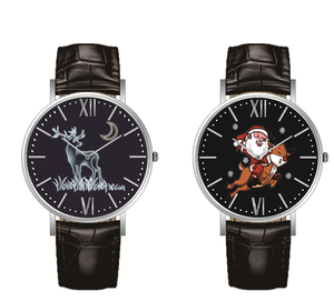 Conjunto de Relojes de Cuarzo de Lujo para Pareja, 2 Piezas, Relojes de Pulsera de Cuero para <span class=keywords><strong>Hombre</strong></span> y Mujer, Caja de Regalo, Regalo de Navidad - Product Image 3