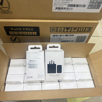 Adaptateur secteur USB-C 45W T4511 à prix d'usine, prise à faible consommation, charge ultra-rapide PD Type C pour Samsung S26U S25 S24 S23