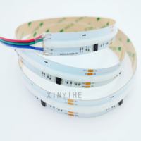 Bande lumineuse COB Iridescent 24V 15mm 840 LED USB IP20 pour salon, cuisine, armoire, chambre à coucher, éclairage d'ambiance nocturne