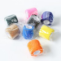Bande de sport élastique en gros, bandage extensible professionnel pour compression et soutien, ruban adhésif athlétique, grand rouleau économique