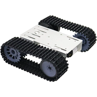 Kit de plateforme de chariot robot intelligent DIY pour machines électriques, châssis de chariot robot à chenilles pour Arduino Raspberry Pi, kit éducatif