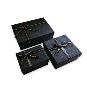 Boîte en carton de luxe avec ruban, gaufrage à chaud or, emballage cadeau pour rouge à lèvres, cils, soins de la peau, cosmétiques de <span class=keywords><strong>Noël</strong></span> - Product Image 1