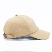 Gorra de Béisbol Personalizada OEM de Alta Calidad, 6 Paneles, 100% Algodón, con Logotipo Bordado, Gorra de Hombre a la Moda, Lisa, Sin Estructura, Ajustable, Estilo Dad Hat