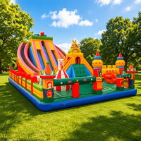 Toboggan aquatique gonflable géant pour adultes et château gonflable adapté aux enfants pour aire de jeux – Fournisseur professionnel