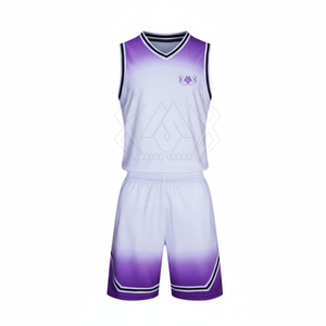 Conjunto de uniforme de baloncesto de diseño personalizado, Conjunto de jersey y pantalones cortos de baloncesto de uso reversible, uniforme - Product Image 1