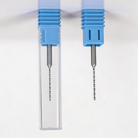 Mata Bor Mikro Karbida Padat Presisi Tinggi 0.1mm-3.0mm CNC Mini Drill