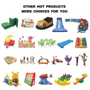 Coloré nouveau design jeu de jardin en plastique enfants toboggan intérieur bébé balançoire - Product Image 5