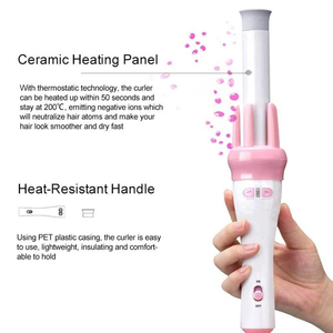 Mujer bigudí automático giro giratorio 360 de pelo magia de Curling de ondeando rizar <span class=keywords><strong>el</strong></span> <span class=keywords><strong>cabello</strong></span> de hierro - Product Image 5