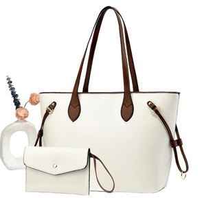 Set di due borse per mamma e bambino, versatili, dall'aspetto elegante, borse da donna, pratiche, di grande capacità, di tendenza retrò. - Product Image 5