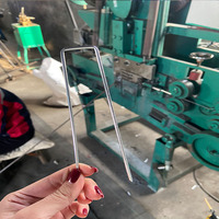 1000 pièces de clous de fixation en acier galvanisé en U de 6 pouces pour gazon et aménagement paysager, avec résistance à la rouille de plus de 5 ans pour la fixation